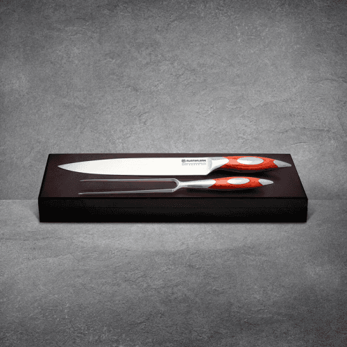 Image showing the Carving Set, Rosewood, 2 piece product.