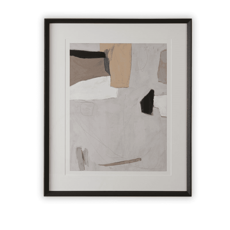 Abstract Print, Potter's Pink II