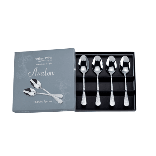 Image showing the Avalon Serving Spoons, L20.5cm, Stainless Steel product.