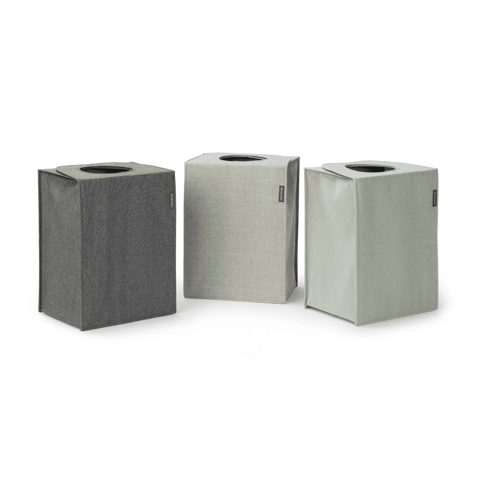 Stackable laundry box, 35 litre, Grey