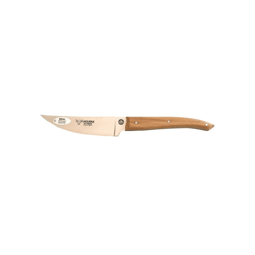 Image showing the Laguiole Paring Knife, 10cm, Olive Wood Handle product.