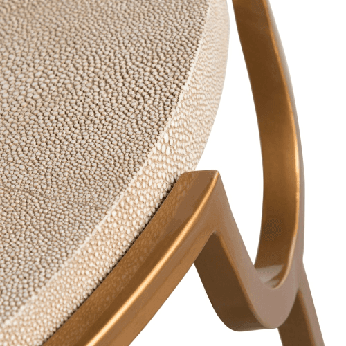 Image showing the Katia Side table, H56 x D50cm, Cream product.