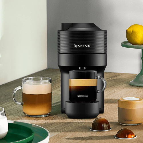 Image showing the Vertuo Pop Coffee Machine, Black product.