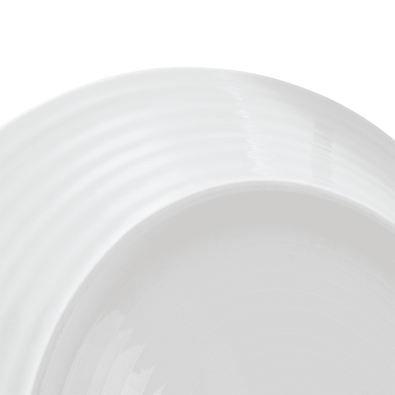Pacific Dinner Plates Set of 4 Assorted, D28cm, Stone