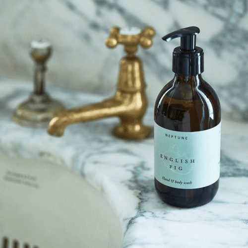 Image showing the English Fig Hand & Body Wash, 300ml product.