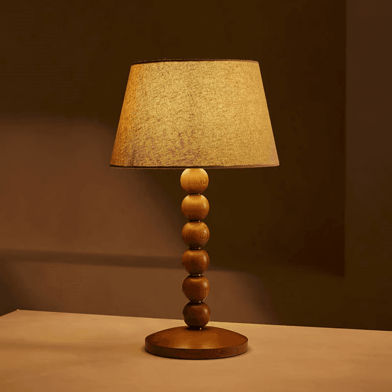 Bead Table Lamp, H61cm, White