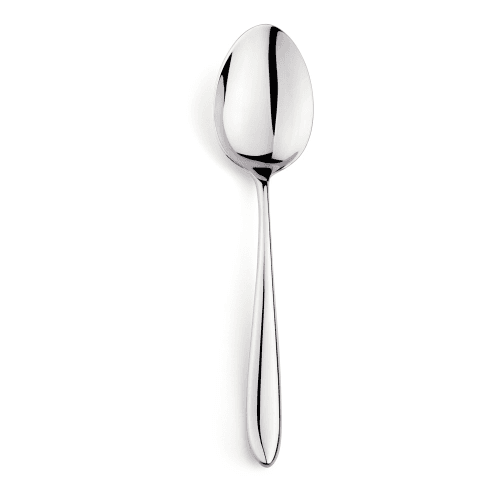 Image showing the Arlow Pair of serving spoons, Mirror Finish Polished product.