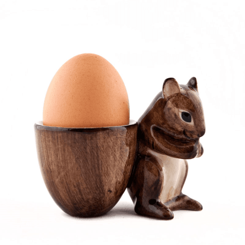 Image showing the Mouse Egg Cup, H7cm, Brown product.