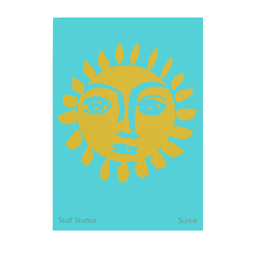 Image showing the Sunne Print, 60 x 42cm, Bright Day product.