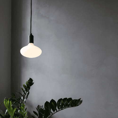 Image showing the Oval 6W LED shaped bulb, L15 x W16cm, Clear product.