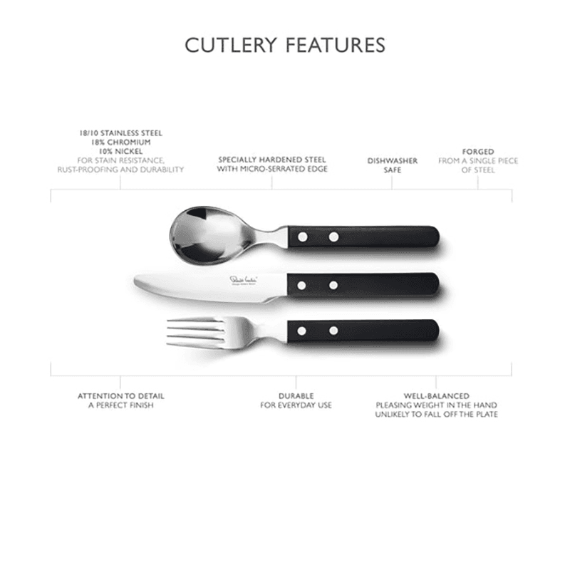 Trattoria Bright 24 Piece Cutlery Set