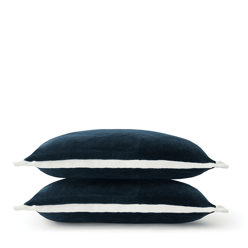 Eltham Cushion, 45 x 45cm, Navy