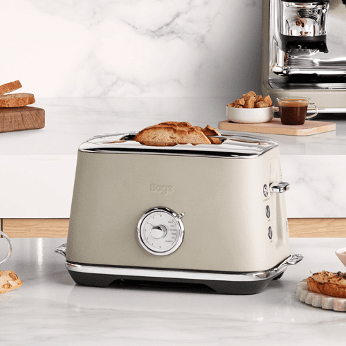 Image showing the Select Luxe 2 Slice Toaster, Almond Nougat product.