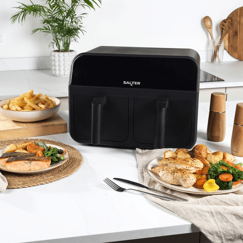 Dual Pro Air Fryer, 7.4L, Black