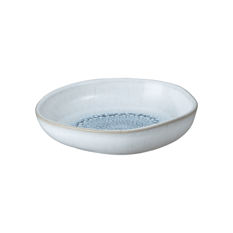 Kiln Blue Small Organic Dish, D13cm
