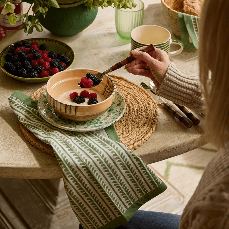Bel Set of 4 Napkins, 50 x 50cm, Green