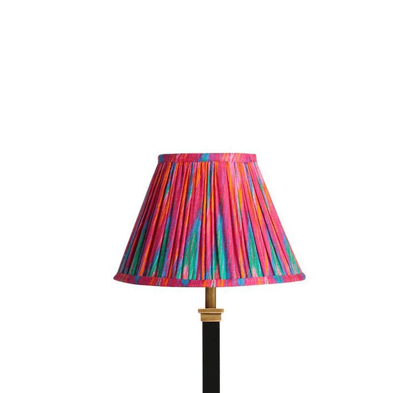 Empire Shade, 20cm, pink Ikat by Matthew Williamson