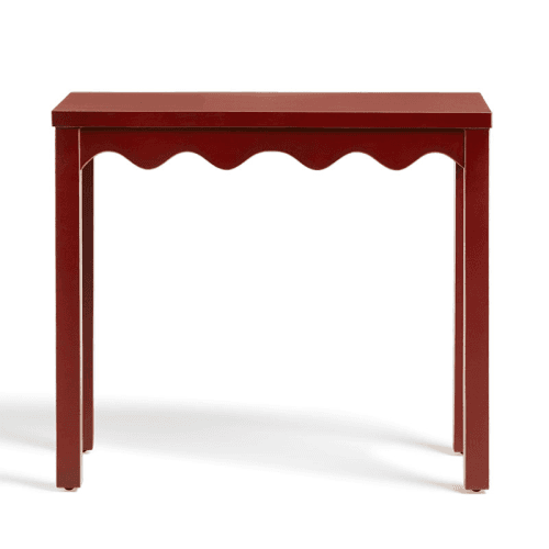 Image showing the Talasa Side Table, Red product.