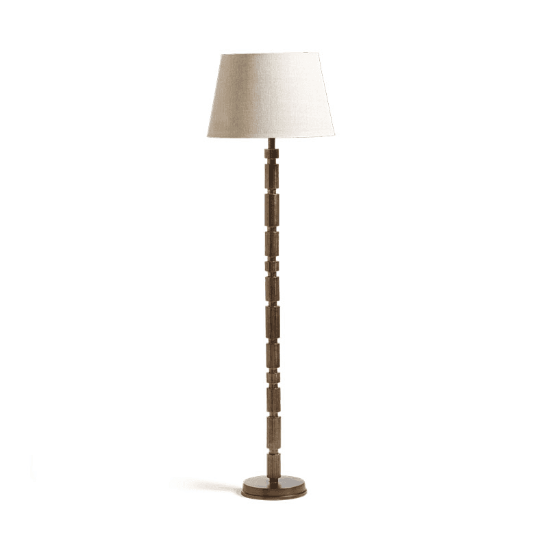 Jameo Floor Lamp, H139cm, Antique Bronze