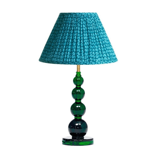Image showing the Aurora Table lamp - base only, H32 x W13cm, Green product.
