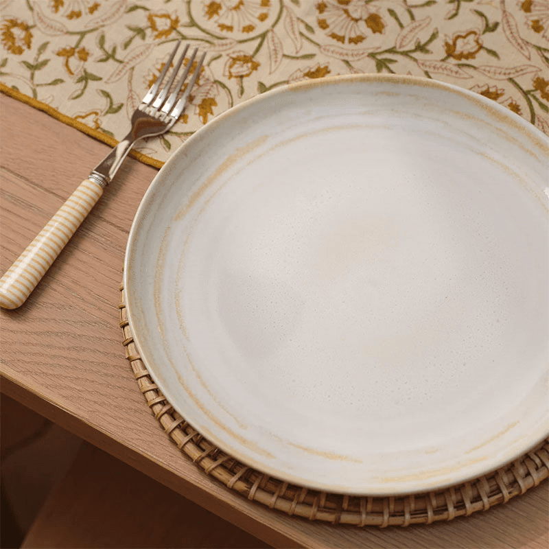 Amberley Dinner Plates, D28cm, Yellow