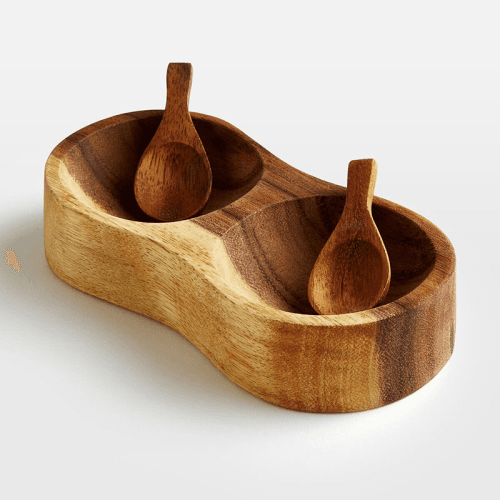 Image showing the Gava Salt Cellar, H14.4 x W7.2 x 3cm, Natural product.