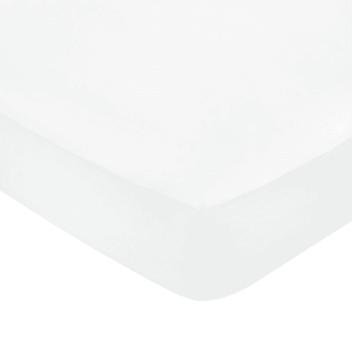 Image showing the Bob Plain Dye Fitted Sheet, Super King, White product.