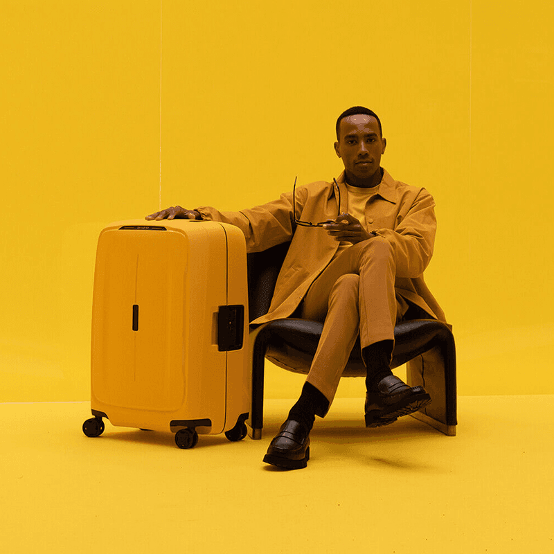 Essens Suitcase, H69 x L49 x W30cm, Radiant Yellow