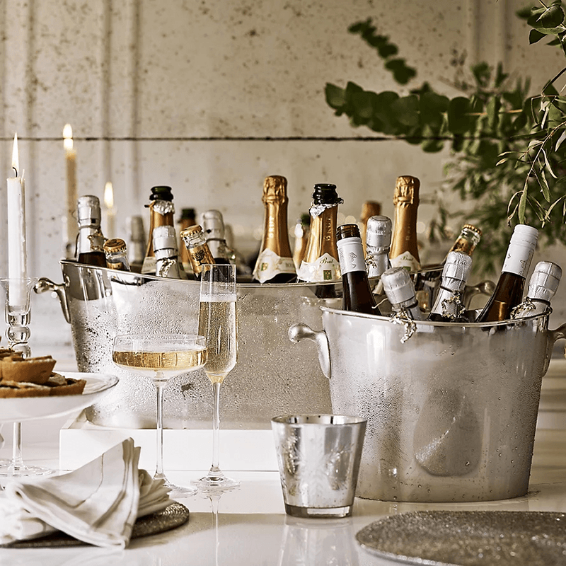 Ultimate Champagne Trug, Silver