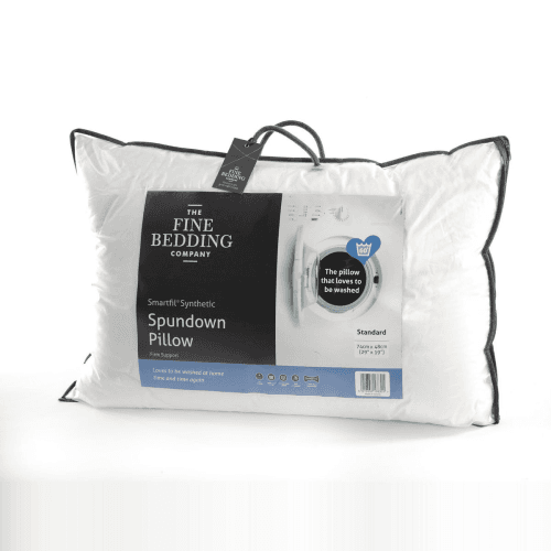 Image showing the Spundown Medium comfort pillow, 74 x 48 cm, White product.