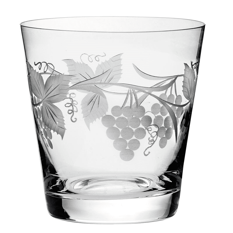 Grapevine Large Tumbler, 330ml, Clear