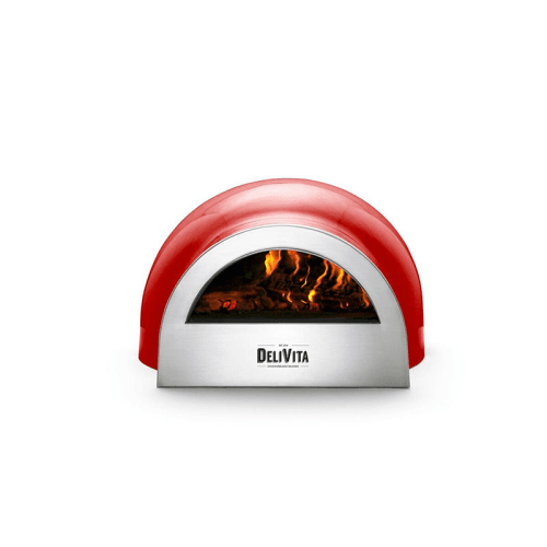 Image showing the Wood-Fired Pizza Oven, Chilli Red product.