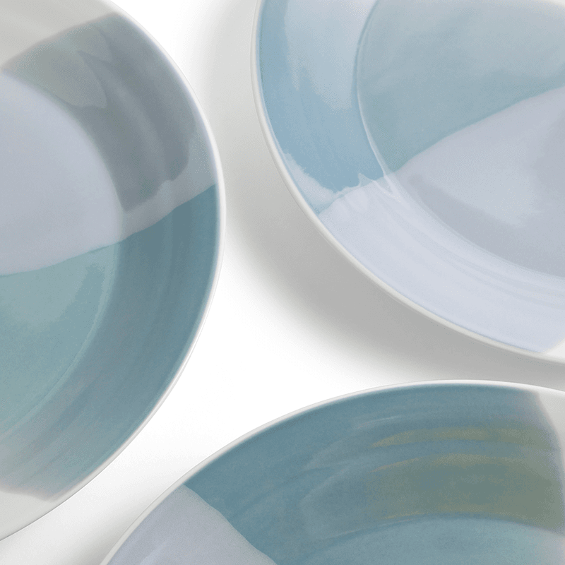 Signature 1815 Set of 4 Plates, D29cm, Blue