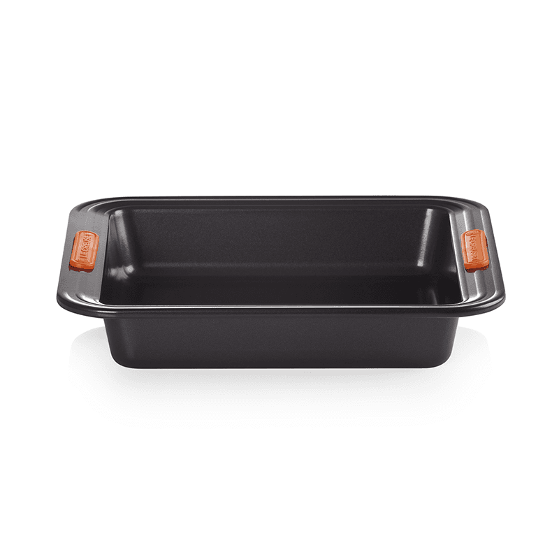 Bakeware Square cake tin, 23 x 4.5cm, Black