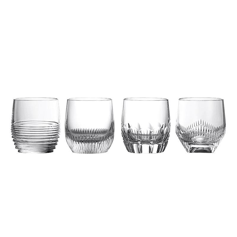 Mixology Set of 4 Tumblers, 255ml, Clear