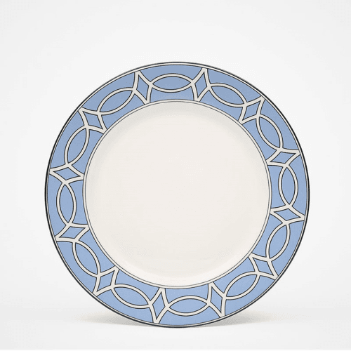 Image showing the Loop Set of 2 Dessert Plate, D21cm, Cornflower Blue product.
