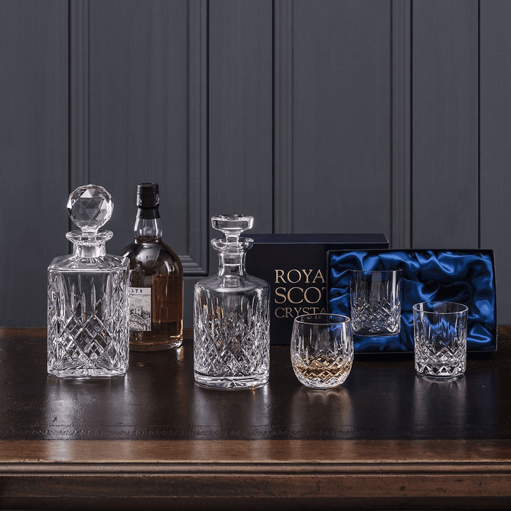 London Pair of whisky tumblers