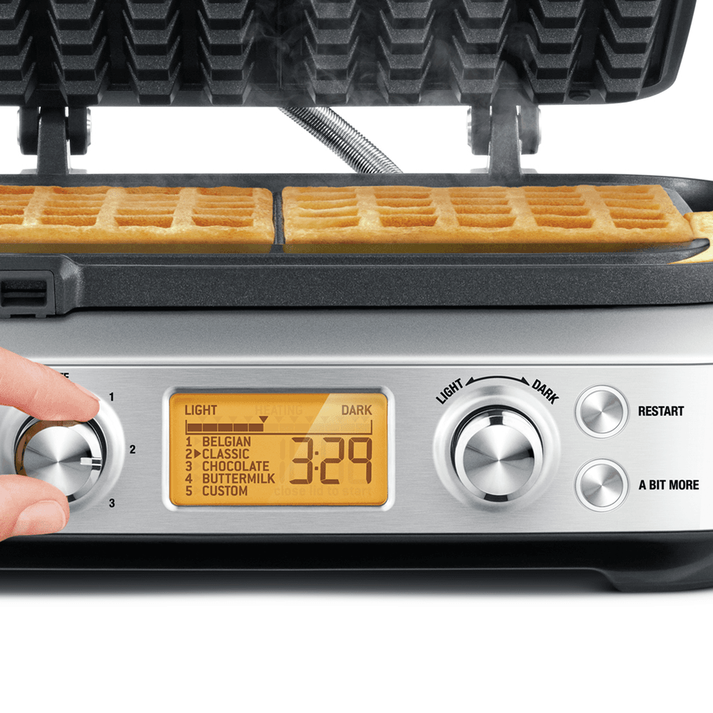 The Smart Waffle Maker, Stainless Steel