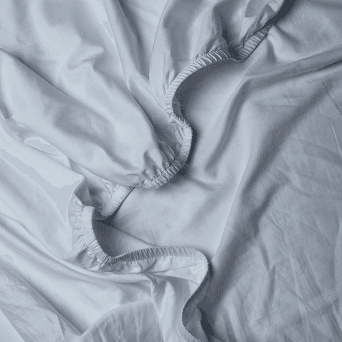 Image showing the The Perfect 300 Thread Count Fitted Sheet, King, Nordic Sky product.