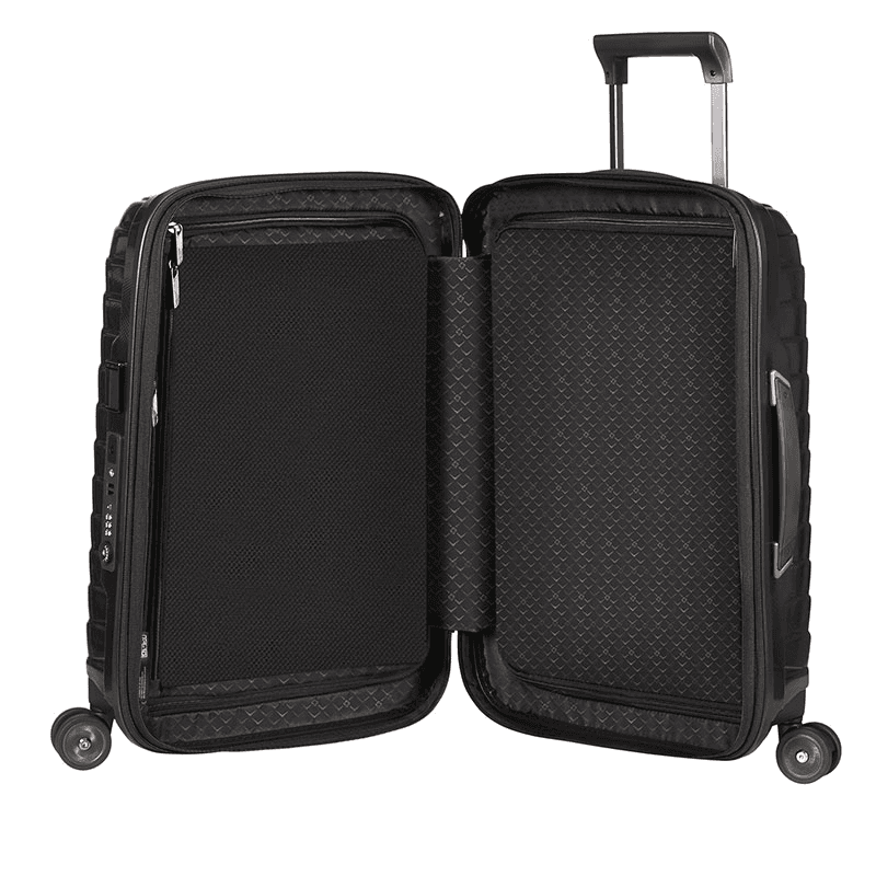 Proxis Cabin Suitcase, H55 x L40 x W20/23cm, Black