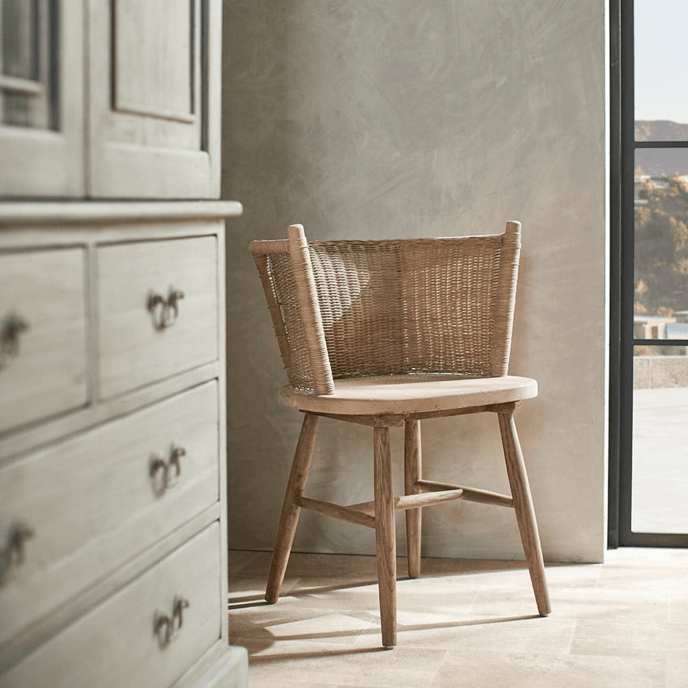 Taino Chair, H66 x W68 x D52cm, Natural