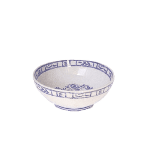 Image showing the Gien- Oiseau Bleu, Cereal Bowls, Set of 4 product.