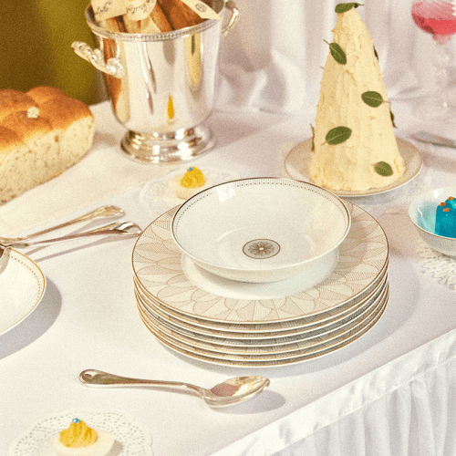 Image showing the Malmaison Impériale Vegetable Bowl, D29.5cm, Platinum product.