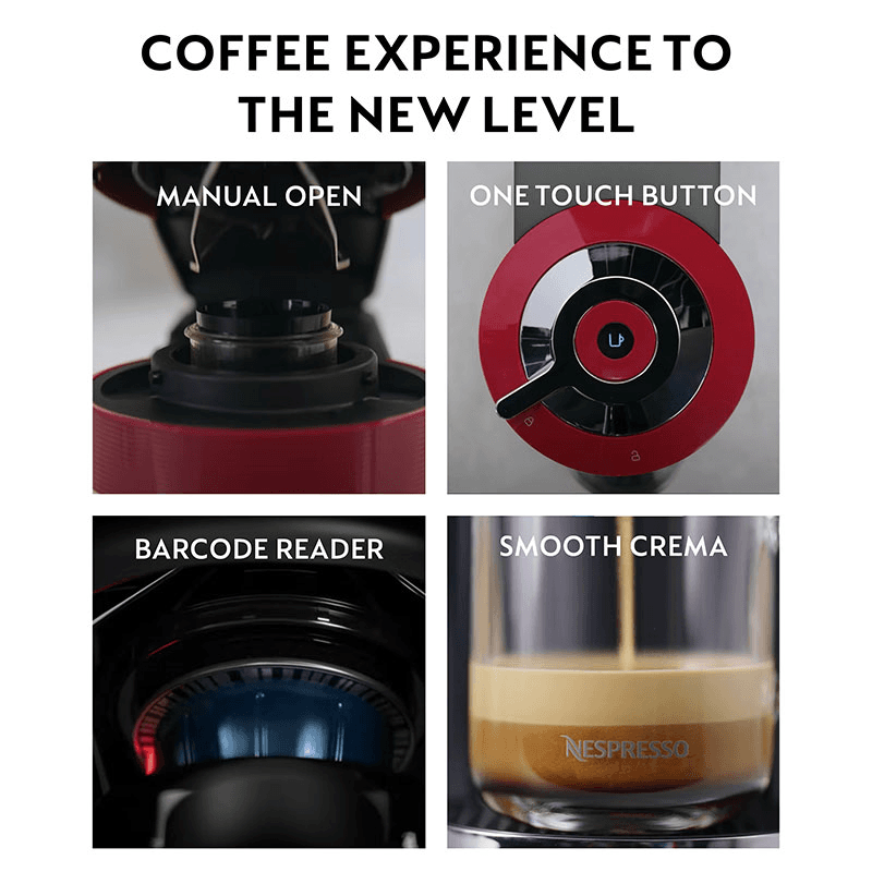 Vertuo Next with Aeroccino Coffee Machine, White