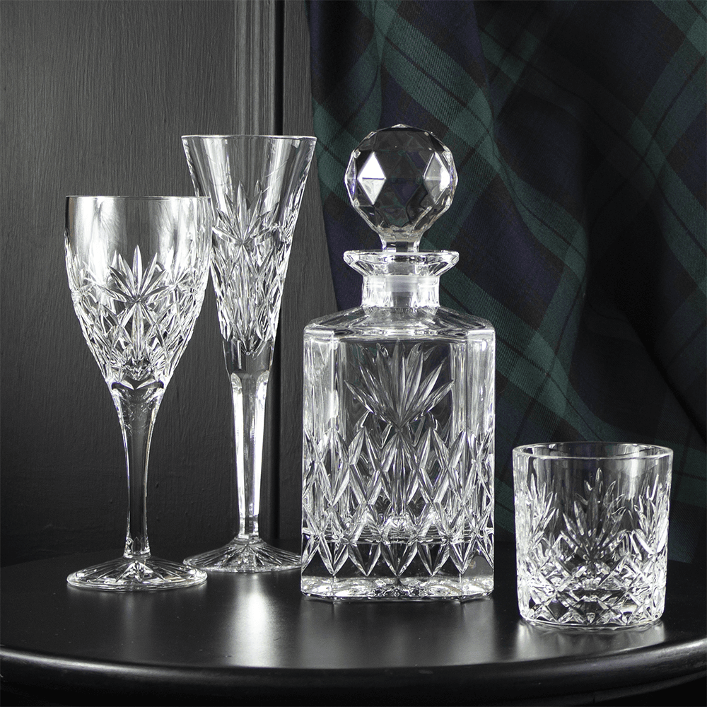 Kintyre Pair of whisky tumblers, 9oz
