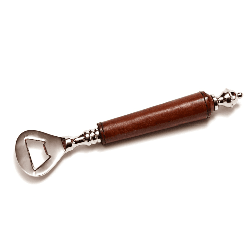 Image showing the Bottle Opener, Tan Leather product.