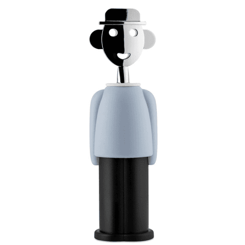 Image showing the Alessandro M Corkscrew, H21cm, Pale Blue product.
