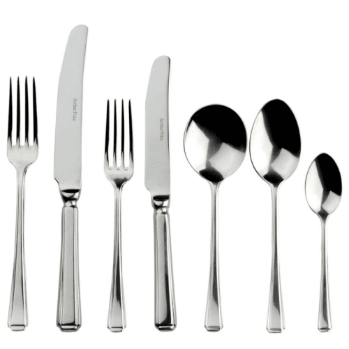 Image showing the Harley 7 piece place setting, stainless steel product.
