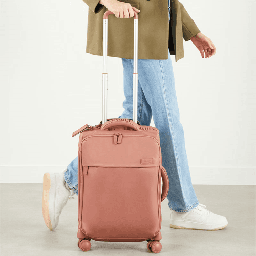 Image showing the Plume Cabin Suitcase, H55  x L35 x W21cm, Rosewood product.