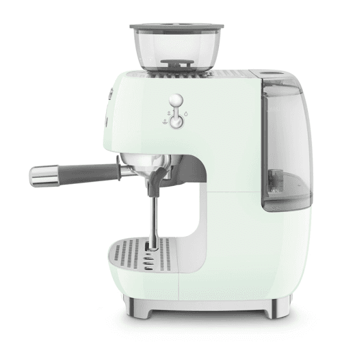 Image showing the Espresso Coffee Machine with Grinder, Pastel Green product.